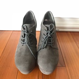 Material Girl Wedge Booties